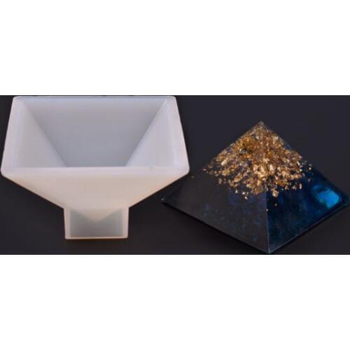 Pyramid Crystal Epoxy Silicone Mould DIY Handmade Jewelry Resin Dried Flower Decoration Mold kitchen tools