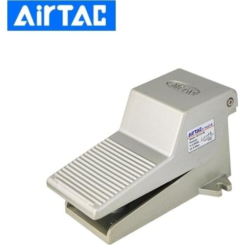 AirTac Pneumatic Foot Pedal Valve 4F Series (5/2 way) 4F210-08 4F21008 4F210-08 Cylinder Control Reversing Air Exchange Valve
