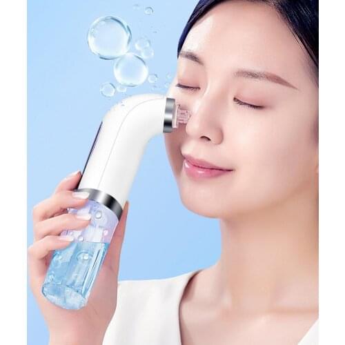 Facial Scrubber Non-irritating Safe Smooth Electric Pore Cleaner for Home Intelligent Control Facial Scrubber Blackhead Remover