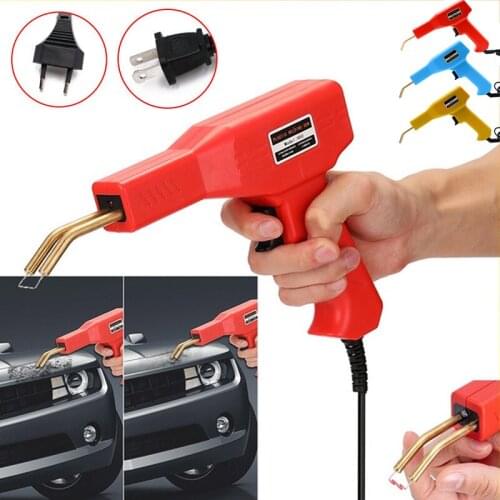 PVC Repairing Welding Machine Plastics Welders Garage Tools Hot Stapler Machine Staple Car Bumper Repairing Stapler Welding Tool