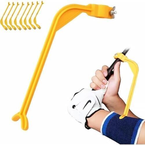 Practice Guide Golf Swing Trainer Beginner Alignment Golf Clubs Gesture Correct Wrist Training Aids Tools Golf Accessories 7