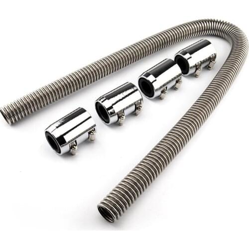 Universal Auto Parts Automobile Engine Cooling Water Pipe Radiator Stainless Steel Hose Durable Connection Clamp
