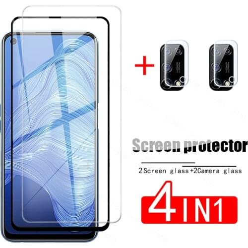 Tempered glass realme 7 5G global camera lens glass realme 8 pro 7pro 8 6 8i 6i screen protector realme c21 c17 RMX2111 glass