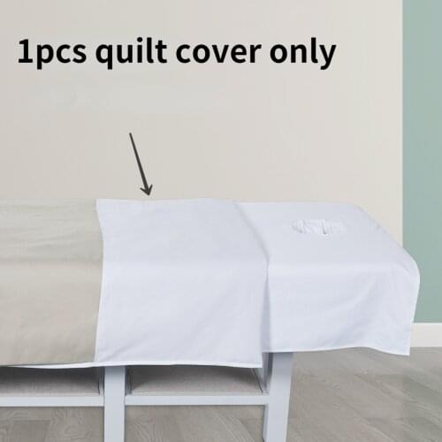 1Pcs Beauty Salon Quilt Cover Only Bed Sheets SPA Massage Table Cover Soft Facial Skin Friendly Bed Cover Without Insert
