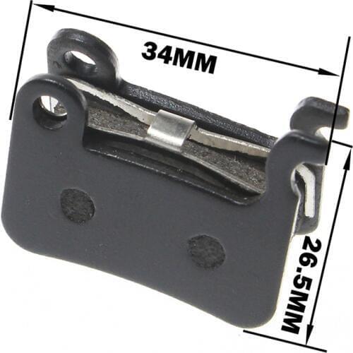 2 Pairs Bicycle Disc Brake Pads for Shimano Deore XT 2004 Saint XT 2004 / LX 2005 / Hone BRM 965 966 MTB Bike Resin Sintered