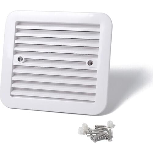 2020new 12V White Air Vent RV Caravan Motorhome Side Air Vent Ventilation Cooling Exhaust Fan Car Accessories