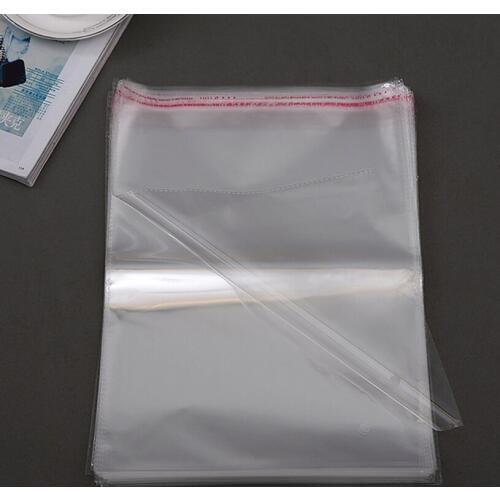 2018 200pcs Clear Resealable Bopp/po/cellophane Bags 18x27+3cm Transparent Opp Self Adhesive Plastic Packaging Cosmetic Packing