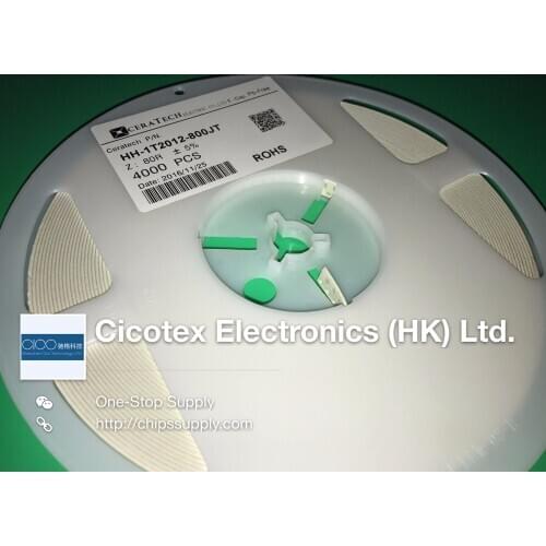 4000pcs/lot HH-1T2012-800JT INDUCTOR SMD 80R 5