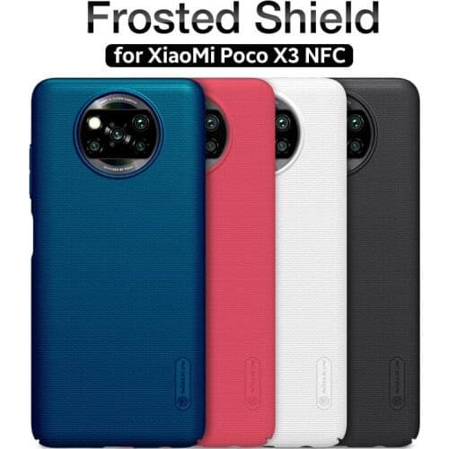NILLKIN Case For Poco X3 Pro Cover,Poco X3 Pro Global Version Cover Frosted Shield Matte Hard Back Case For Xiaomi Poco X3 Pro