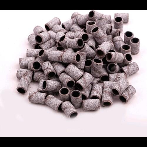 Nail Art Acrylic UV Gel Polish Remover Electric Machine Ring Drill Bits Manicure Pedicure Grinding Head Nail Sanding Band