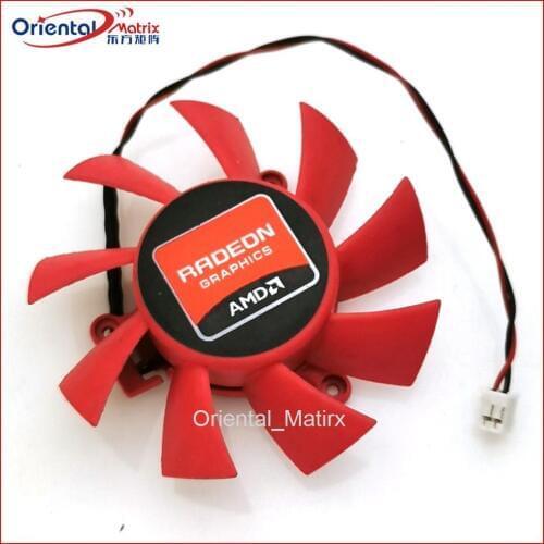 FD7015H12S 12V 0.43A 65mm 39x39x39mm VGA Fan For ATI Radeon HD5770 HD5850 HD5830 Graphics/Video Card Fan 2Pin
