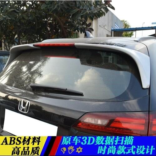 Use for honda vezel spoiler vezel spoiler High Quality ABS Material Car Rear Spoiler unpaint color spoiler for honda