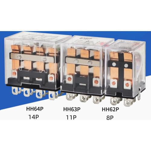 JQX-13F LY2NJ 220V AC Coil 10A 8 Pin DPDT Power Relay 2 NO NC w PTF08A Socket