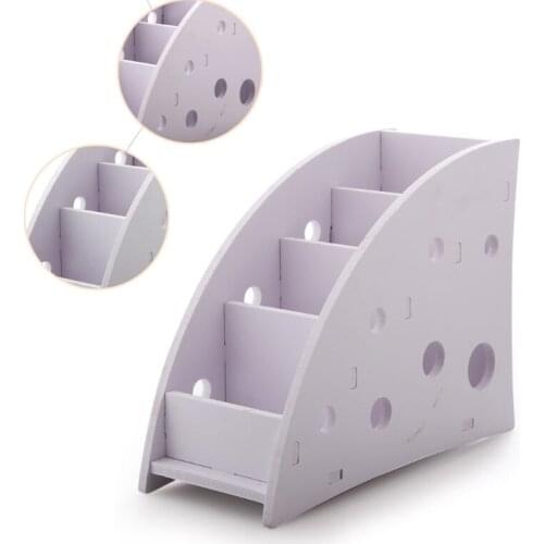 Creative Curved Desktop Sundries Multi-Partition Storage Box Arrangement Organizer Holder Case Multifunction Household