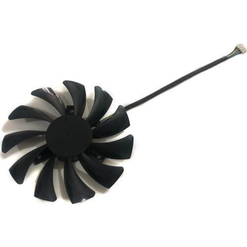 85mm 4pin HA9010H12SF-Z Cooler Fan Replace for MSI RX460 4GB Inno3D P106 960 GeForce GTX 1060 AERO ITX 3G 6G OC Video card