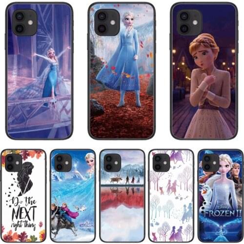 Disney Frozen Elsa Olaf Fashion Phone Case cover For OPPO A91 9 83 79 92s 5 F9 A7X Reno2 Realme6pro 5 black tpu cell cover