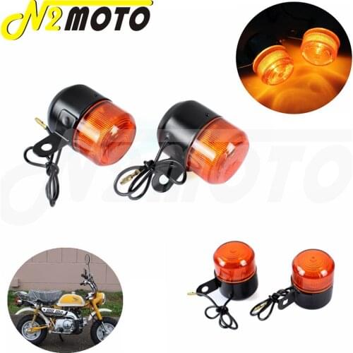 Motorcycle Front/Rear Turn Signal Light Indicator Blinker Flasher Brake Signal Lamp For Honda Z50 ST50 ST70 CT70 Cafe Racer