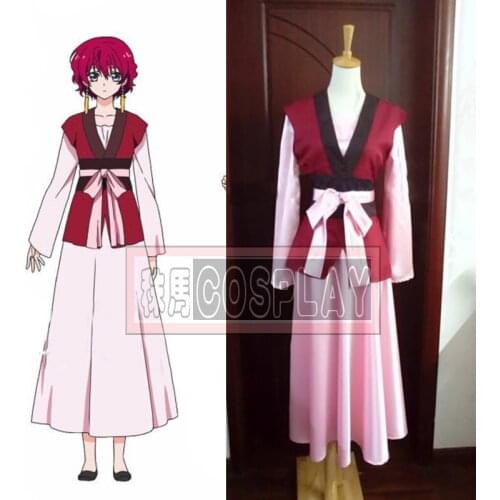 Yona of the Dawn Akatsuki no Yona clothes with ear hooks Cosplay Costume