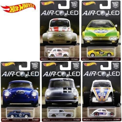 Original Hot Wheels 1:64 Sports Car Air Coled Collective Edition Metal Material Race Car Collection Alloy Cars Gift For Kid Gift