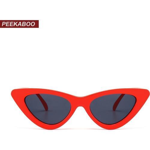 Женские солнцезащитные зеркальные очки Peekaboo China At AliExpress