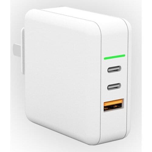 Newest 65W GaN Charger PD USB C Charger Quick Charge 4.0 3.0 Dual USB Port Phone Charger ForiP ForXiaomi ForSamsung Laptop