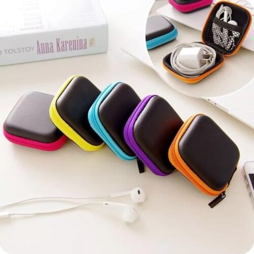 Earphone Storage Bag Mobile Phone Data Cable Charger Storage Box Coin Purse Digital Storage Finishing Bag