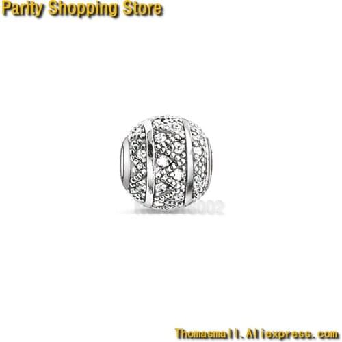 ThomasET1232 Wholesale Piercing Jewelry accessories DIY Jewelry ts Beads fit for bracelets free shipping silver plated