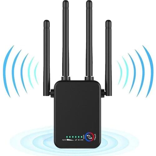 WiFi Repeater Wireless Wifi Extender 300/867Mbps Wi-Fi Amplifier 802.11N Long Range Wi Fi Signal Booster Wifi Repiter 2.4/5.8G