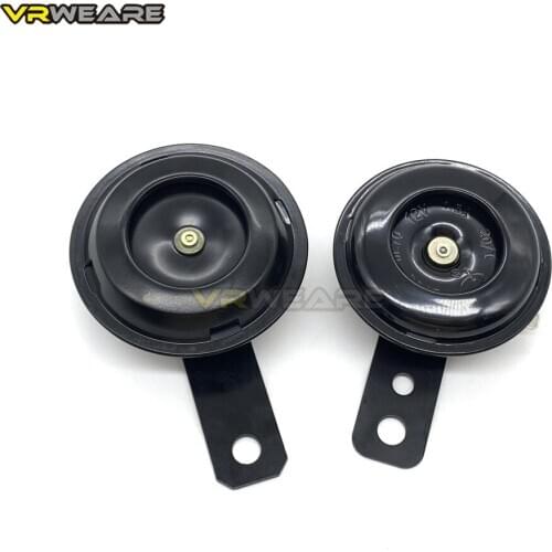 VRWEARE Universal 12v motorcycle horn Waterproof Electric Horn 105db 70mm Motorcycle Motor Scooter Loud Sound speaker