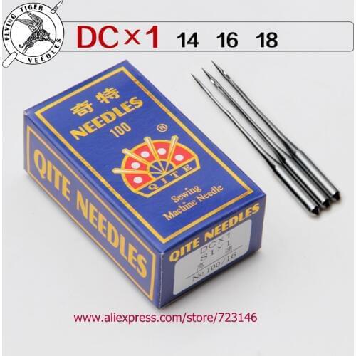 10PCS quality Industrial Sewing machine needles DBX1/DC1 DCX1 #621 81X1 FOR Durkopp Brothers JUKI Gemsy SIRUBA Singer Mitsubishi