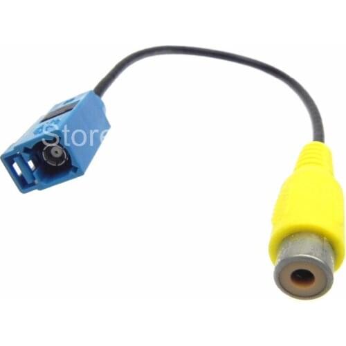 10pcs High Quality Fakra Reversing Camera Video Connection RCA Cables Parking Adapter for Mercedes-Benz Ford