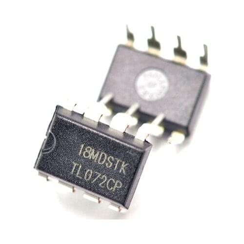10PCS TL072CP DIP8 TL072 DIP TL072CN DIP-8 and original IC