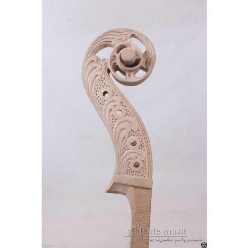 4/4 New Cello Neck Hand Carved pattern Head Hand Carve High Quality