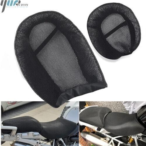 For BMW R1200GS 2006-2018 2017 2016 2015 2014 R 1200GS GS 1200 LC R1150RS Mesh Motorcycle Moped Motorbike Scooter Seat Covers