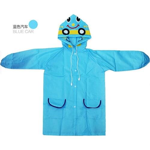 Cartoon Animal Thickened Children Raincoats Girls Boys Rain Gear Poncho