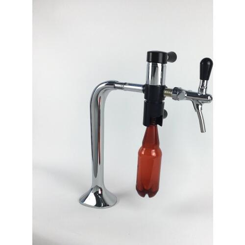 Homebrew Plastic Beer Bottle Filler Beer Tap de-foaming Beer Tap for Beer Bar