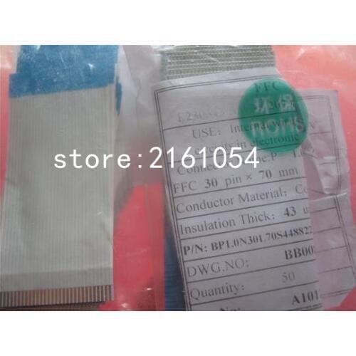 FFC 1.0pitch 30pin 70mm long type B Flexible Flat Cable For TTL LCD DVD Computer Printer AWM 80C 60V VW-1