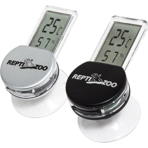 Reptile Thermometer Pet Raising Box Hygrometer Turtle Horned Frog Lizard Mini Temperature And Humidity Sensor IPX5