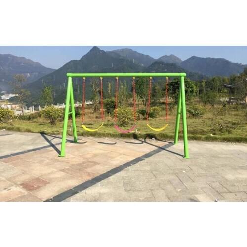 Outdoor baby swing chair playground childrens plastic slide garden toys seat kids monkey bars set children child swing nest Q31