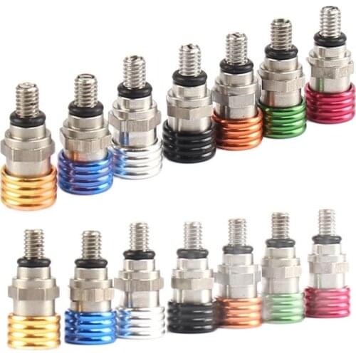 Motorcycle Motocross M5*0.8/M4*0.7 Fork Air Bleeder Relief Valve For YZ85 YZ125 YZ250 YZ250F YZ450F WR250F WR450F