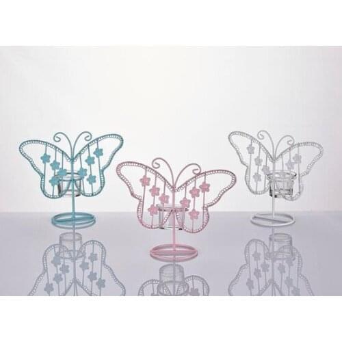 KonstarDL20M Konstar Decorative candle Holder Blue candle and candlestick свеча и подсвечник vela y candelero