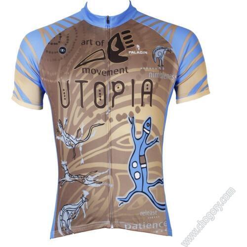 Cool Lizard Anti-Pilling mountain bike Jersey for summer short sleeve waterproof MTB Jerseys 3XL for mens