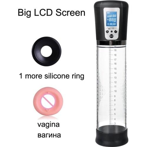 Penis Pump No Vibrator Vacuum Pump Toys For Adult Men Gays Electric Pump For Penis Enlarger Male Penile Erection Training T