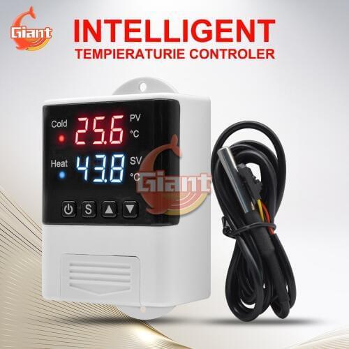 Temperature Controller Switch Heat DTC2210 Electronic Digital Microcomputer Intelligent Thermostat AC 110V 220V For Incubator