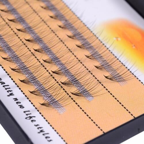 Eyelashes 10D Natrual mink hair silk lashes eyelash extensions fake lashes 0.07 thickness