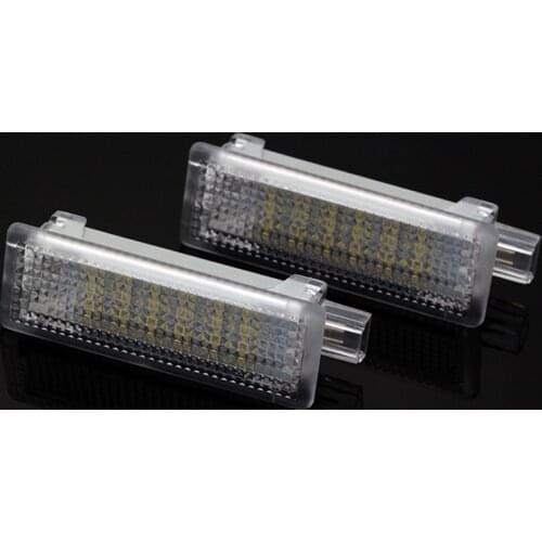 SELYNDE 2Pcs/Set License Plate Light For BMW E81/E82/E86/E87/E88 LED Light For Car License Number Plate Light Lamp Car Lights