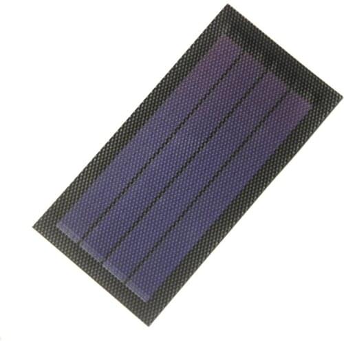 1W 6V Flexible Solar Cells of Amorphous Silicon Can Foldable Very Slim DIY Solar Panel Charger Study 10pcs Free Shipping