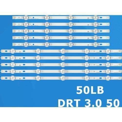 LED strip for LG INNOTEK DRT 3.0 50" A/B 6916L-1735A 6916L-1736A 50LB561V 50LB582B 50LB551V 50LB551U LC500DUE FG A4
