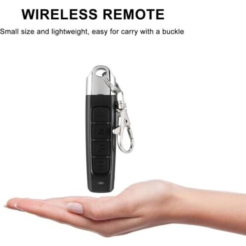 Electric Garage Door Key Universal Access Security Alarm 433 Pairs Copy Wireless Remote Control Universal