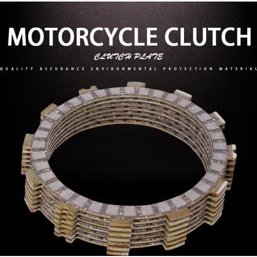 1Set 10Pcs Clutch Disc Friction Plates Motorcycle Engine Clutch Plates For KAWASAKI ZX900 ZX-9R ZX1000 ZR1000 ZX-10R ZX10R ZX9R
